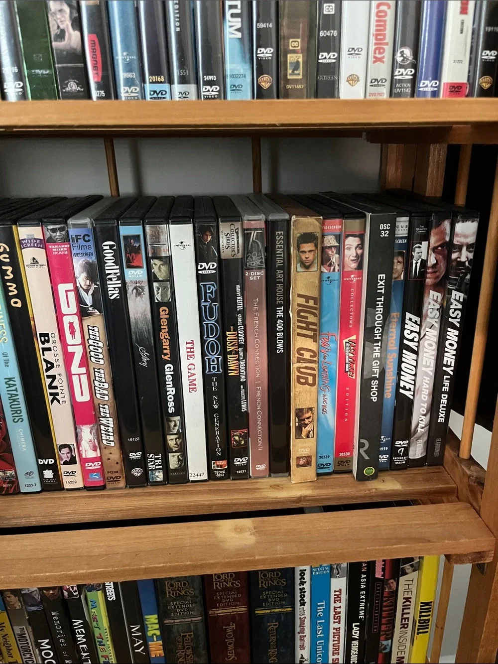 DVDS A DOLLAR EACH. PICK AS MANY AS YOU WOULD LIKE